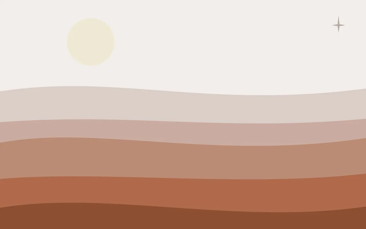 Abstract illustration of layered landscape bands (demonstration placeholder)