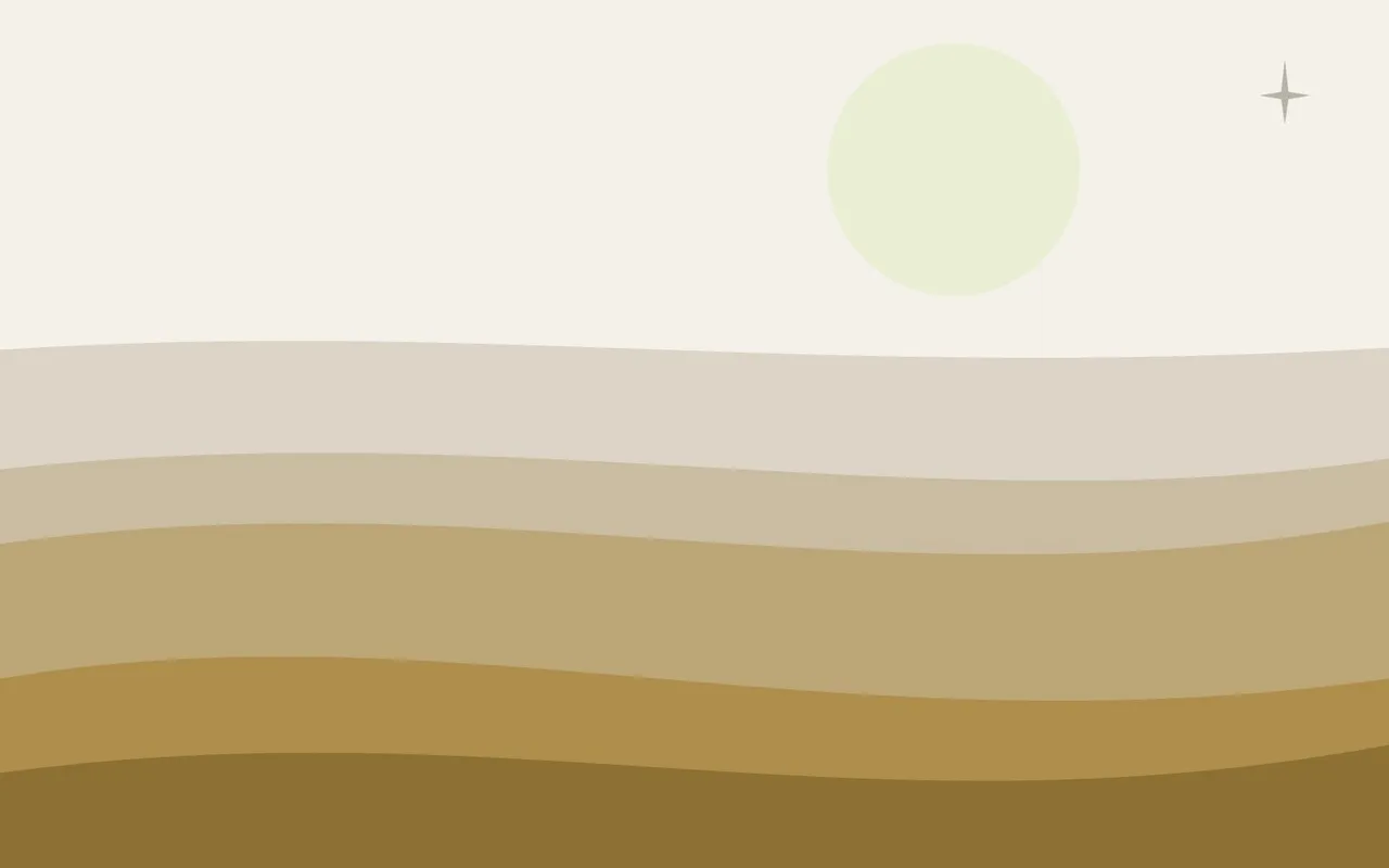 Abstract illustration of layered landscape bands (demonstration placeholder)
