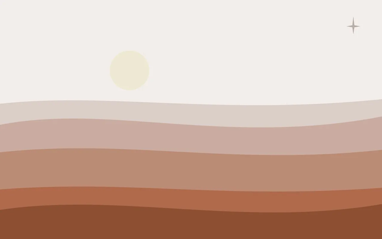 Abstract illustration of layered landscape bands (demonstration placeholder)